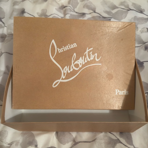 Christian Louboutin Black and Red Ankle Boots - Picture 14 of 14